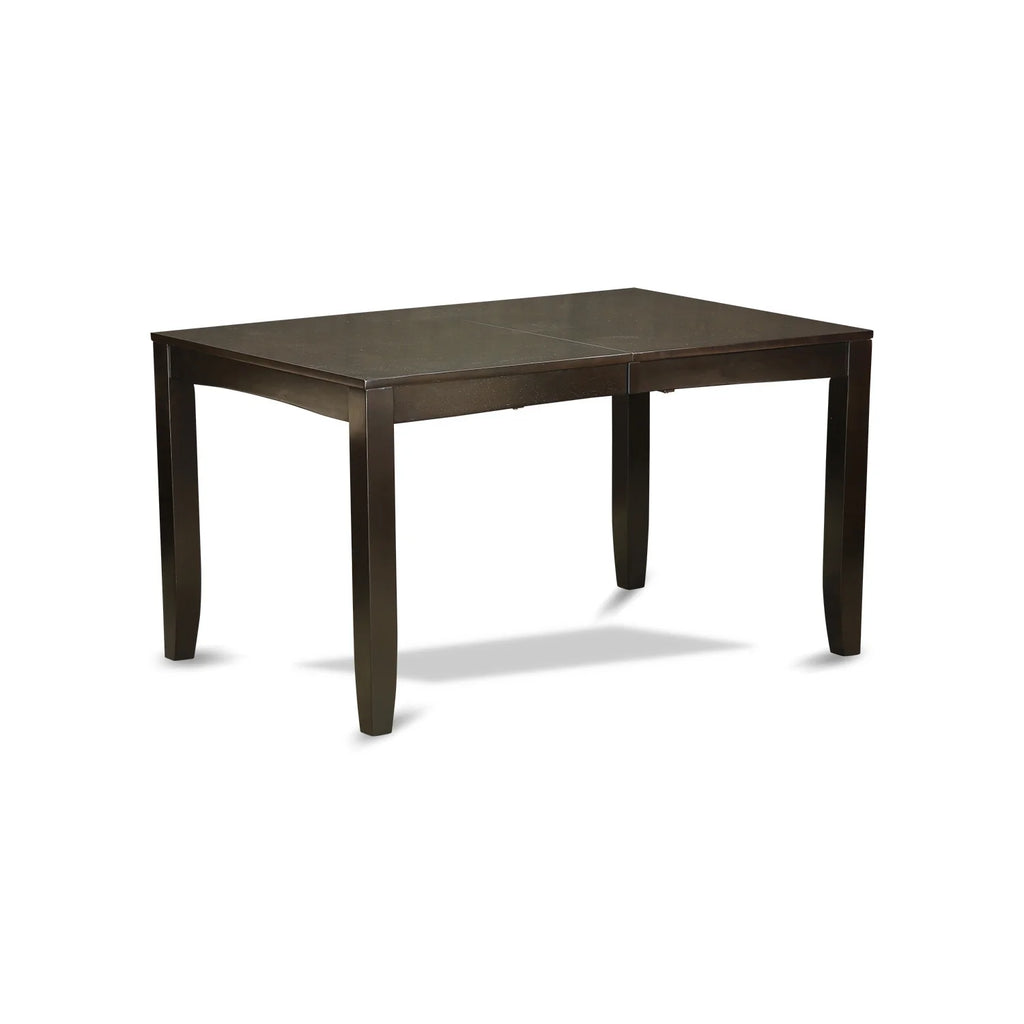 Espresso Rectangular Dining Table with Butterfly Leaf Z58889