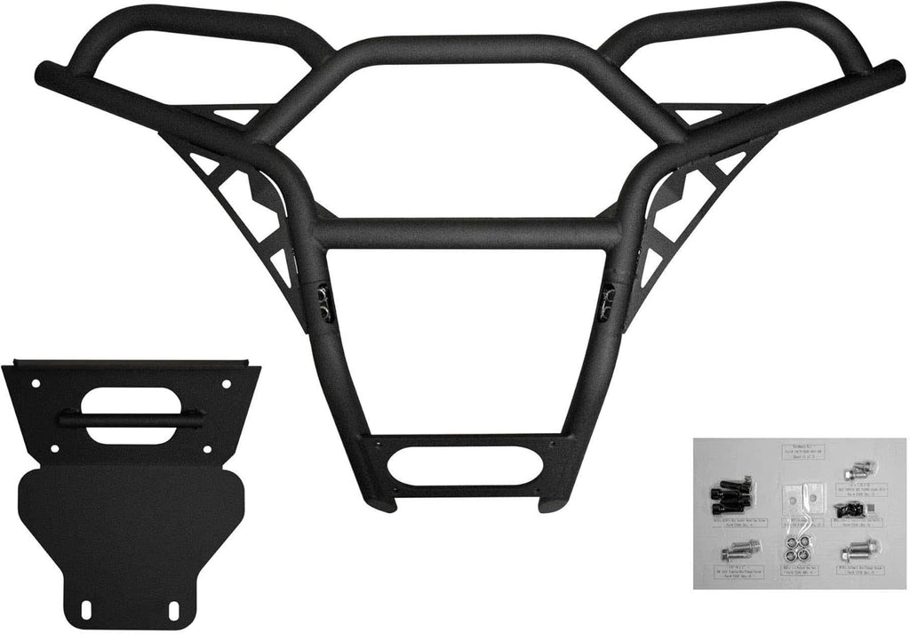 Front Bumper Brush Guard with Skid Plate G377848