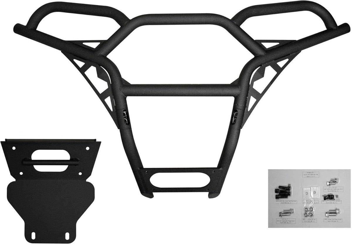 Front Bumper Brush Guard with Skid Plate G377848