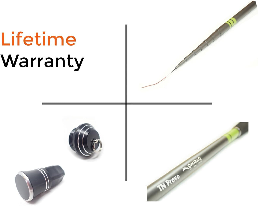 Telescopic 16 ft Fast Action Fly Fishing Rod E4808