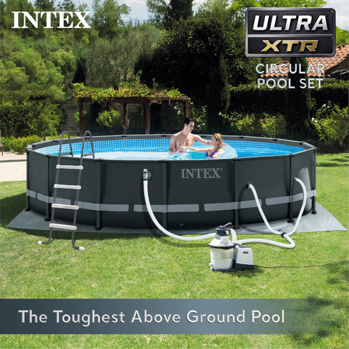 16' x 48 Above Ground Pool Set with Sand Filter Pump M3808
