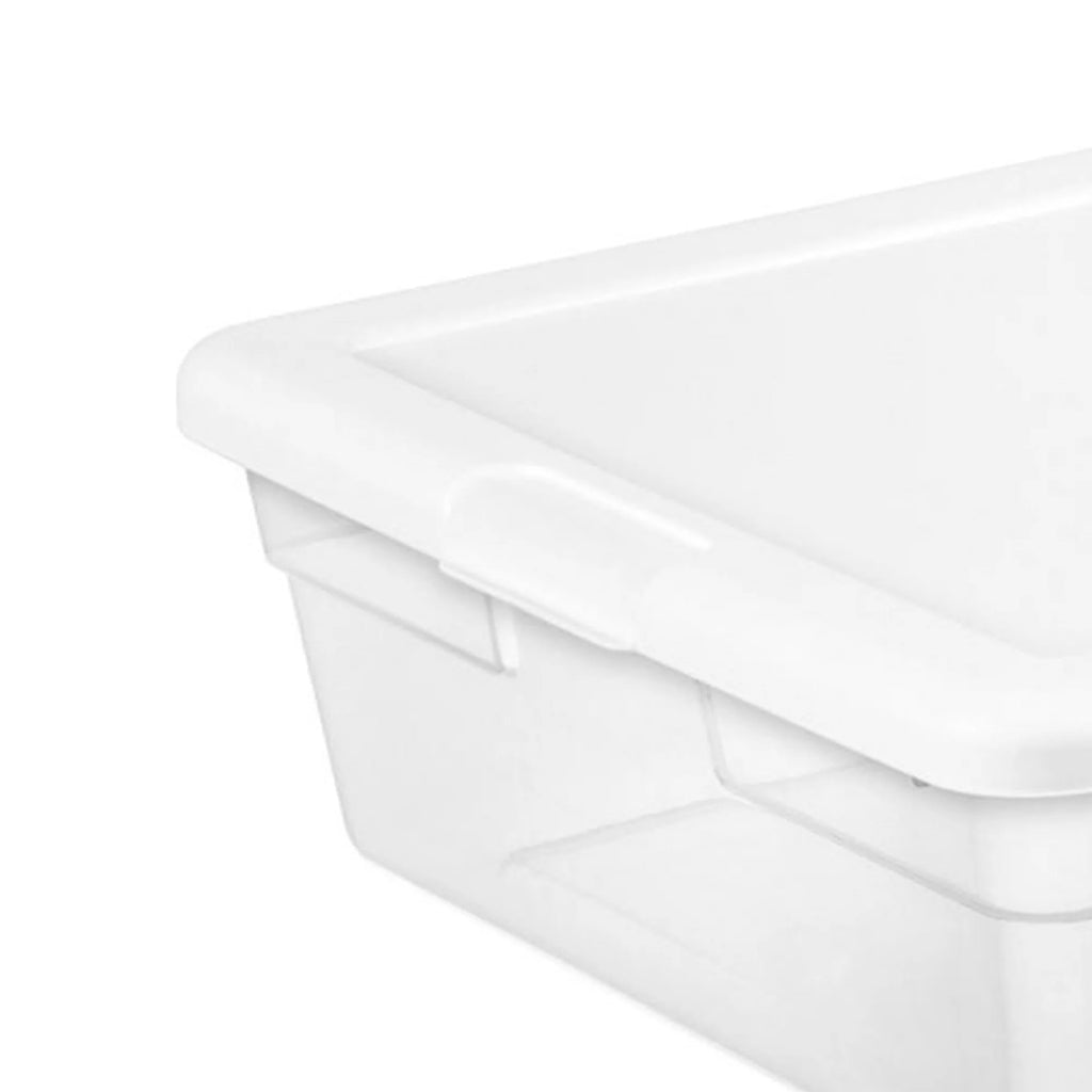28 Qt Clear Storage Box Container 30 Pack Y1493