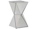 Contemporary Accent Table Mirror Silver Finish C59664