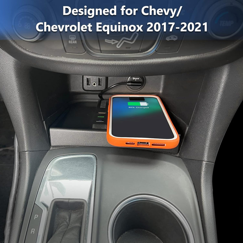 Wireless Charging Center Console Organizer D34305