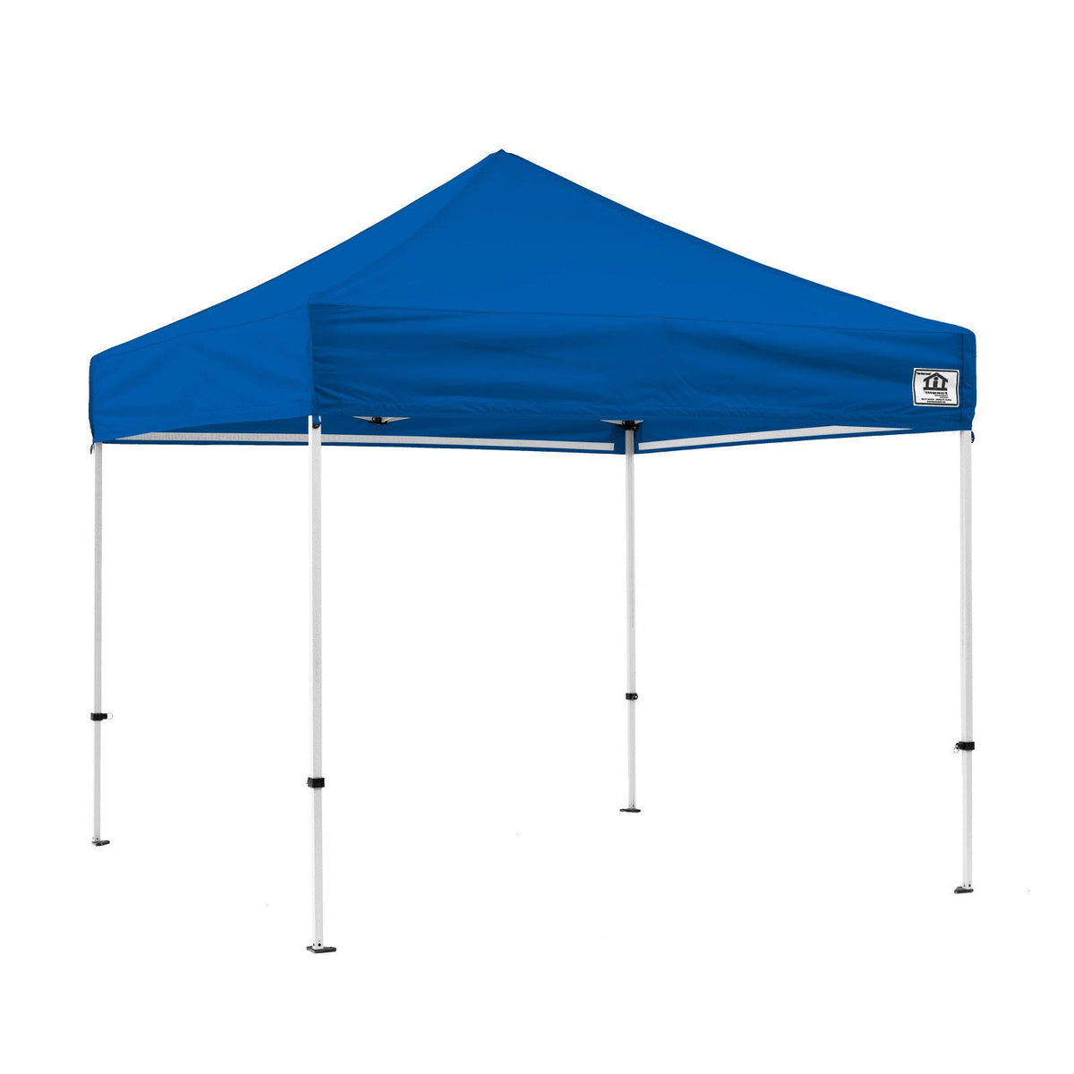 10x10 ft. Pop Up Canopy Tent with Roller Bag Blue C57376