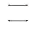 Brushed Black Double Wall Oven Handles Kit P335578