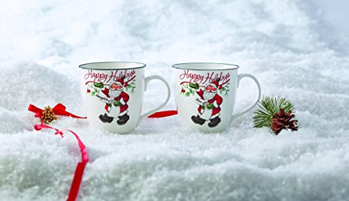 Porcelain Mug Set of 2, 20 oz E10289