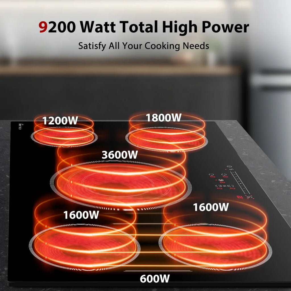 36in 5 Elements Black Radiant Electric Cooktop I45279