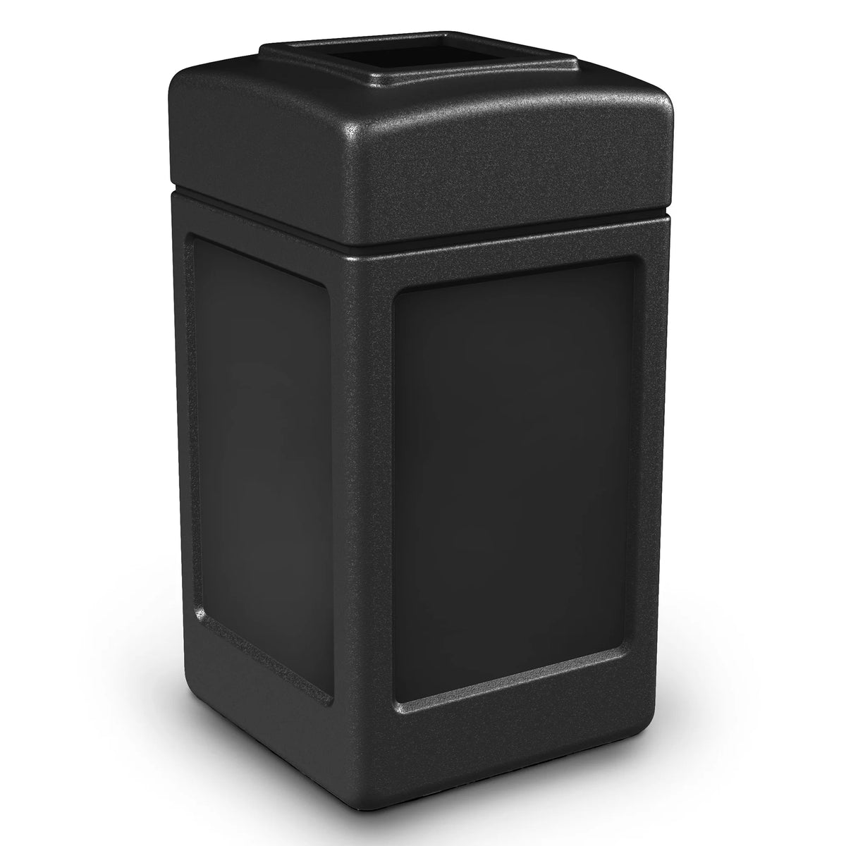 38 gal. Square Commercial Trash Can A799