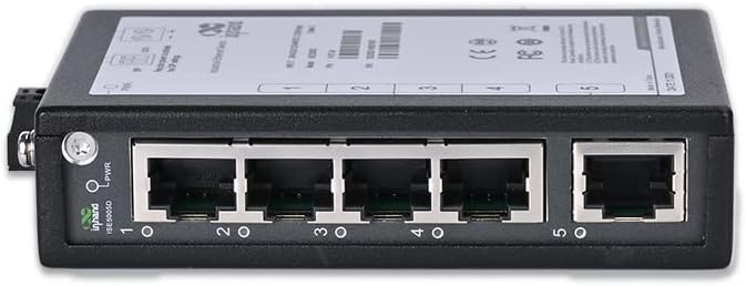 5-Port Unmanaged Industrial Gigabit Ethernet Switch, Pack of 2 B174