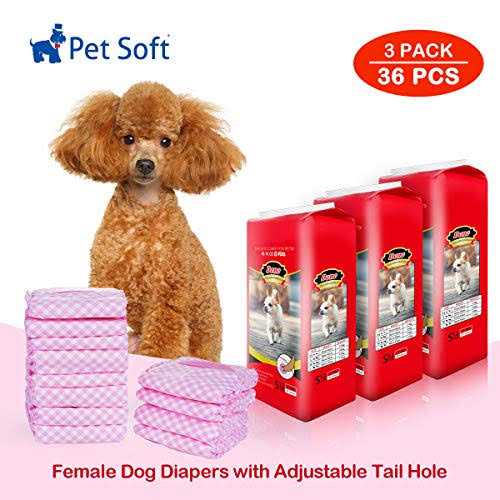 Soft Disposable Dog Diapers O561