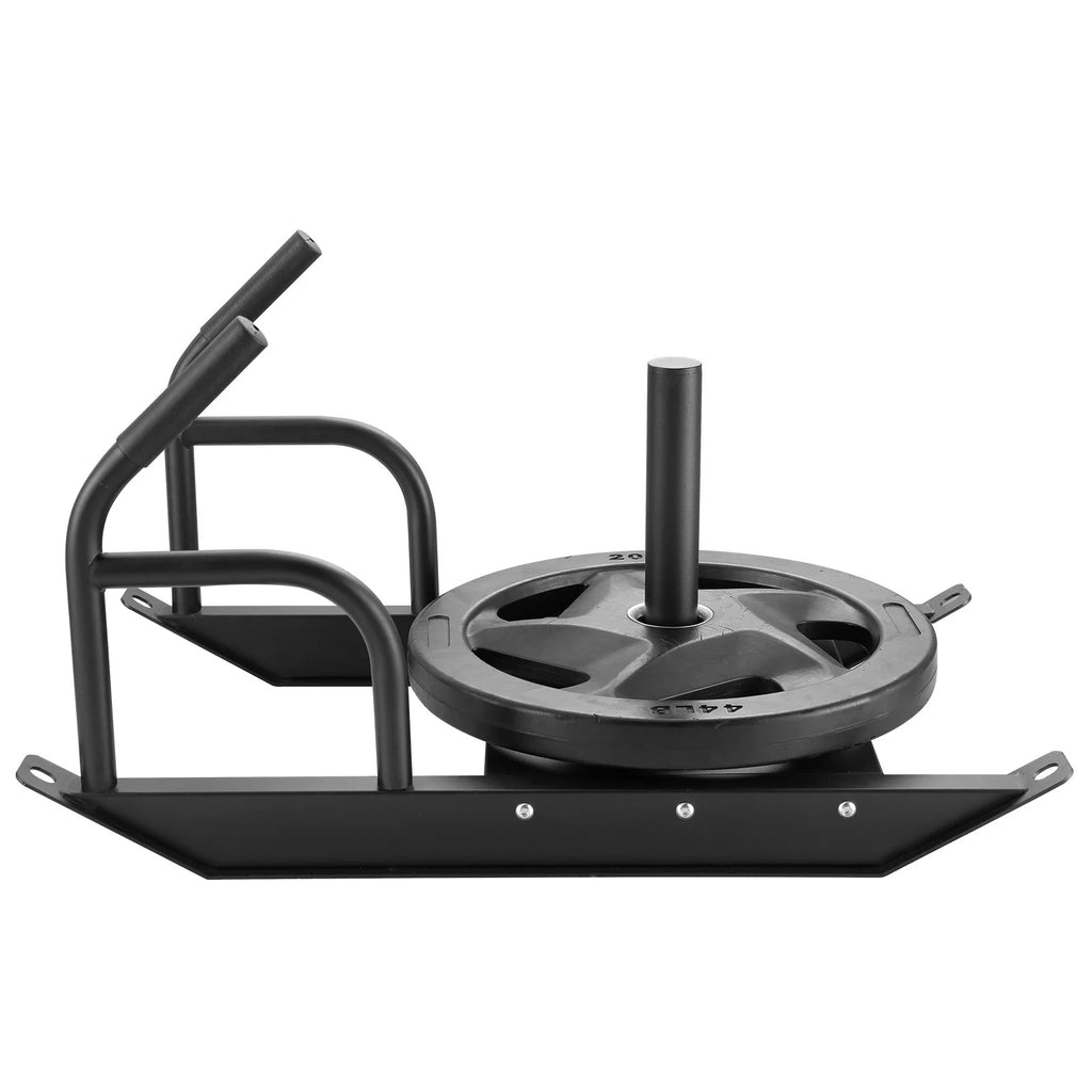 Steel Pull Sled with Handle for Weight Plates F936691