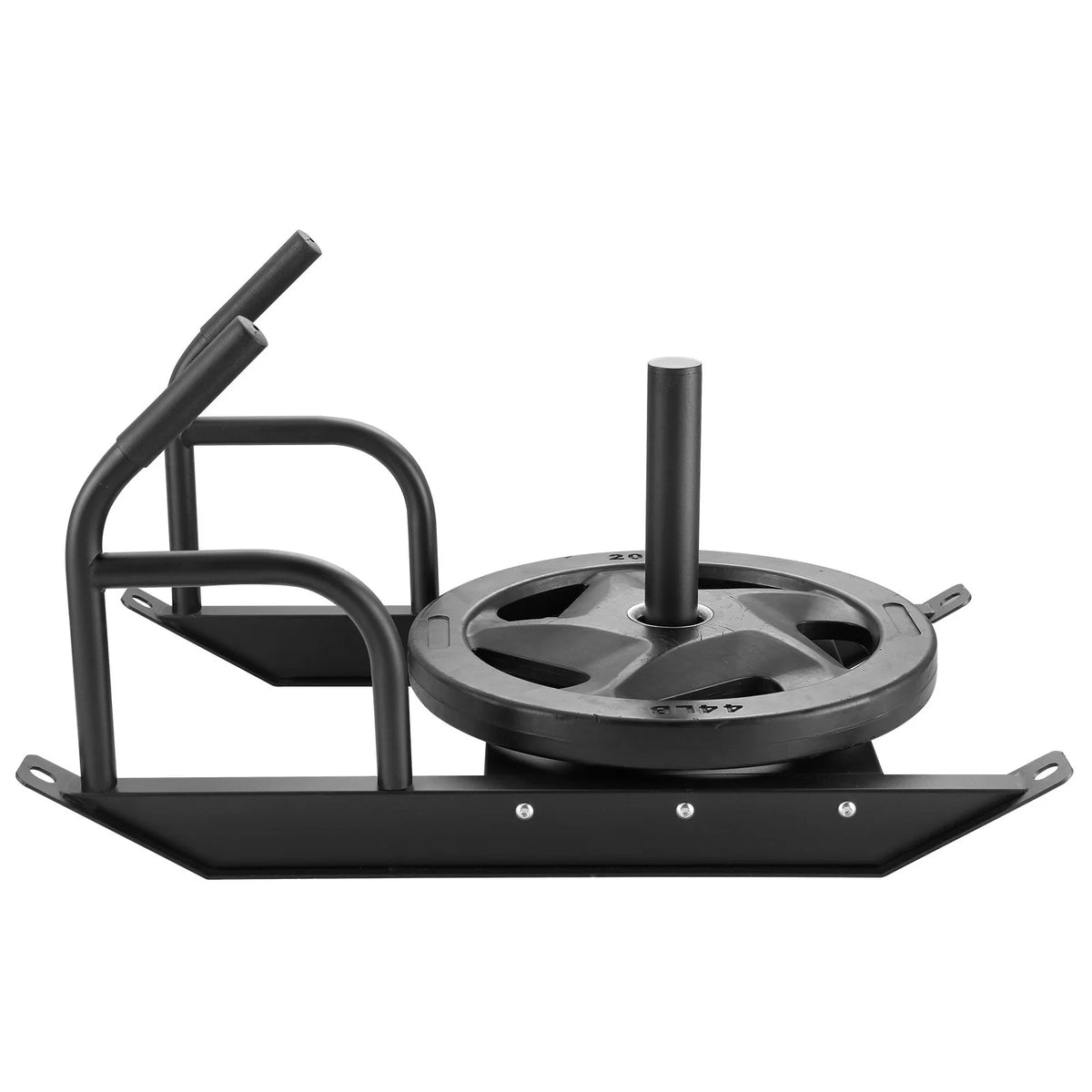 Steel Pull Sled with Handle for Weight Plates F936691