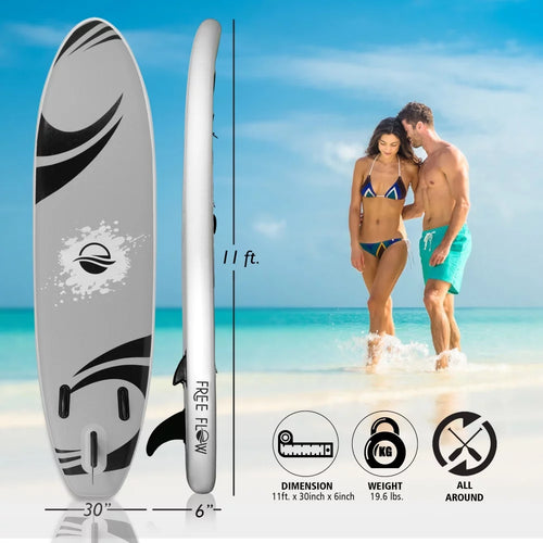 11 Foot Inflatable Stand Up Paddle Board Kit P726