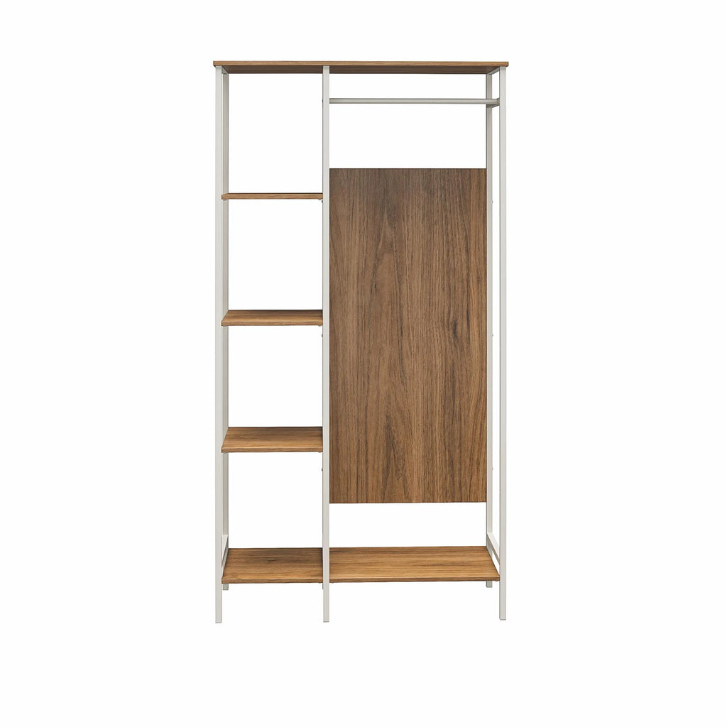 Walnut Open Wardrobe L924