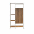 Walnut Open Wardrobe L924