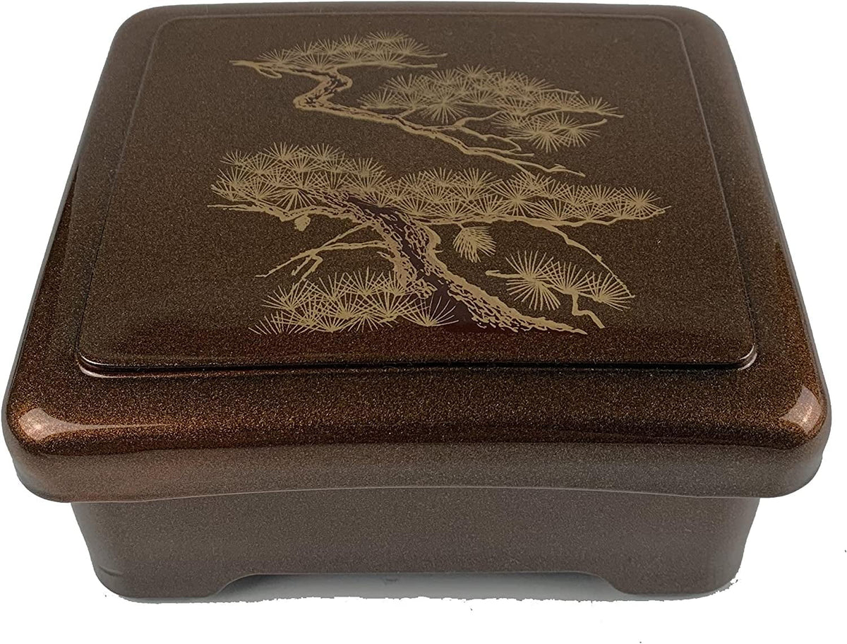 Bento Box Donburi Poke Box Traditional Japanese Lacquered Lunch Box E8309