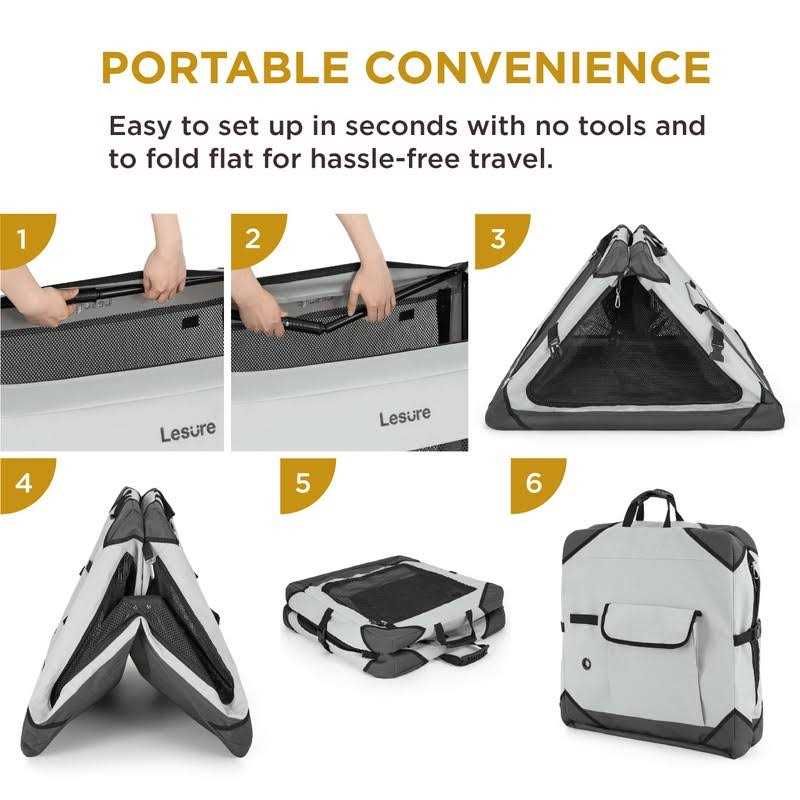 Collapsible Dog Crate P177