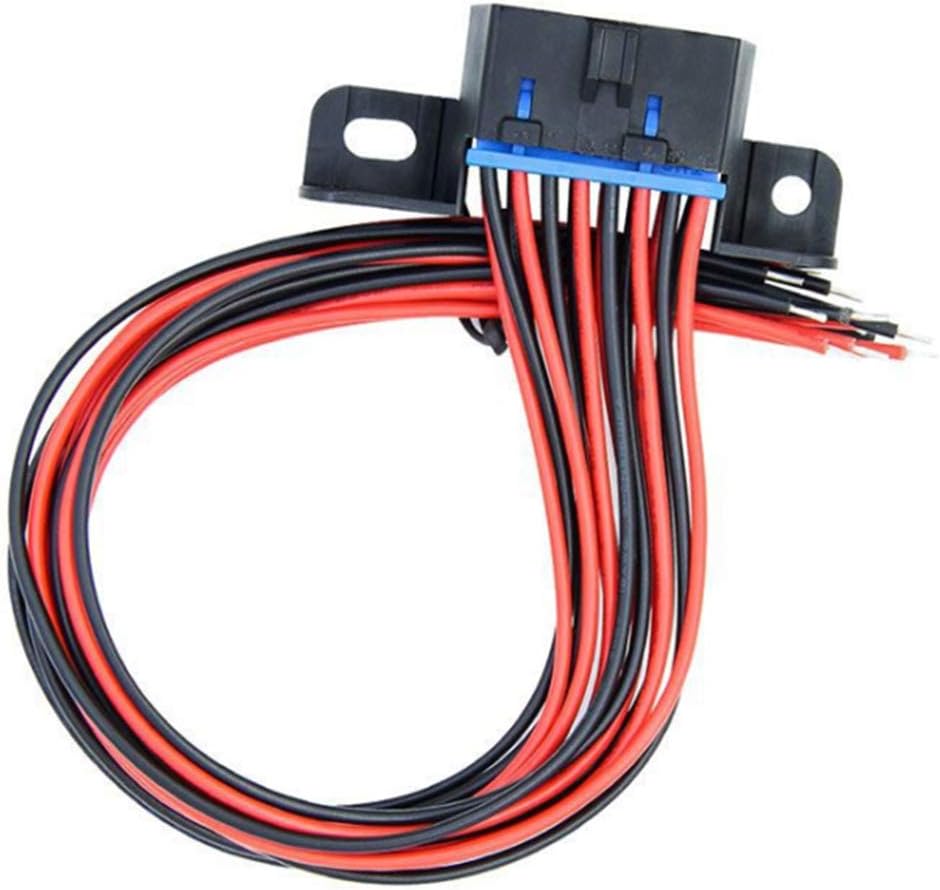 OBD2 16 Pin Female Connector with Cables Pack of 2 A9772