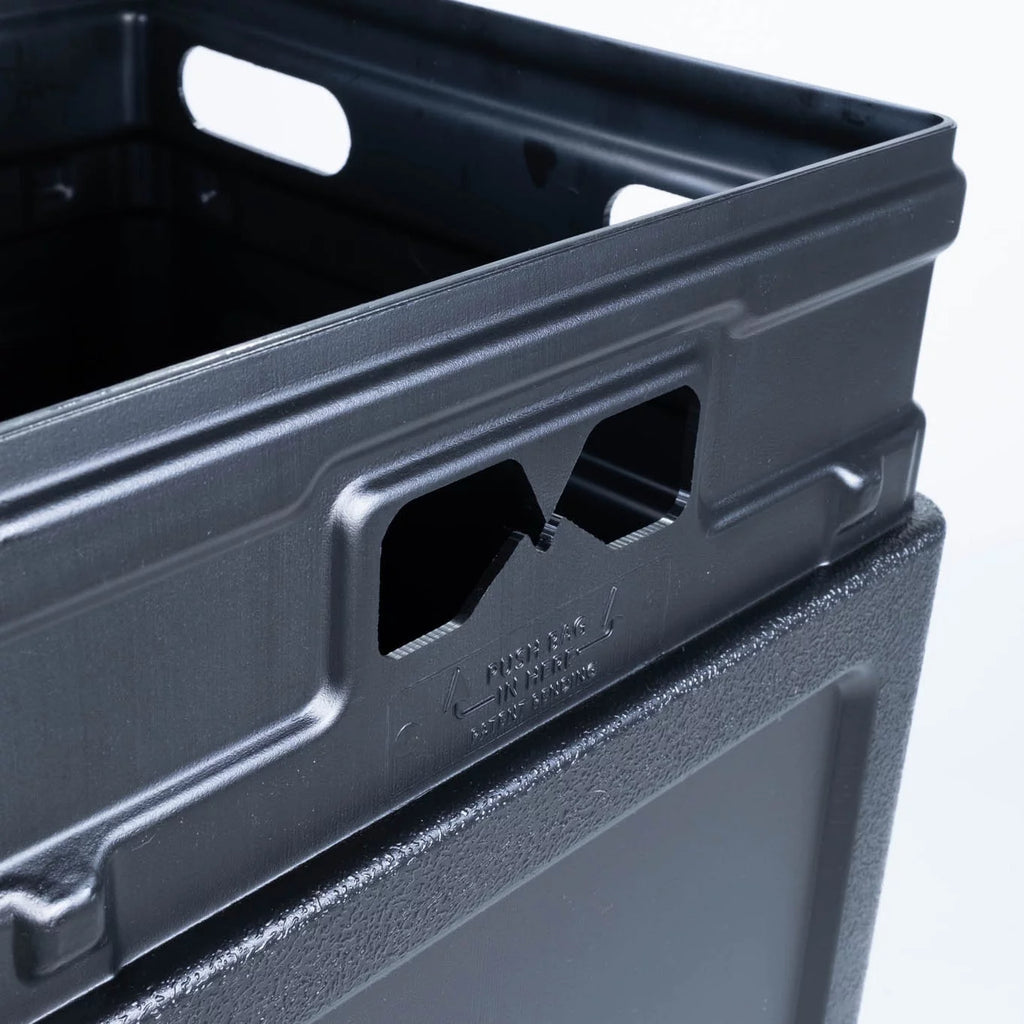 38 gal. Square Commercial Trash Can A799