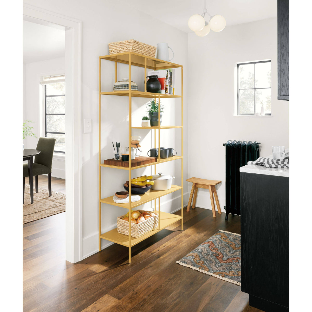 Modern Onyx Gloss Bookcase B651557