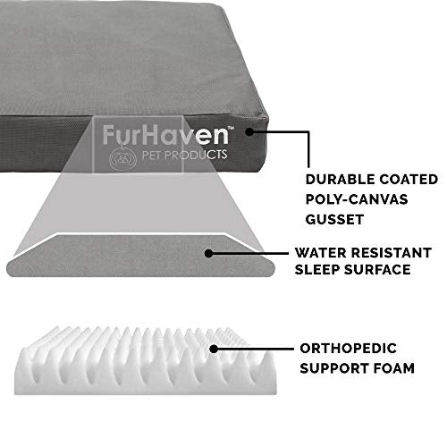 Water-Resistant Orthopedic Dog Bed with Removable Washable Cover S722