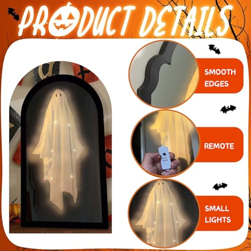 Halloween Haunted Mirror with Creepy Eyes X64431