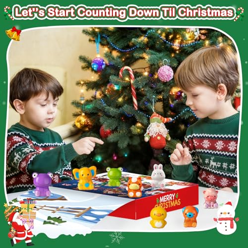 Christmas Advent Calendar 24 Days Countdown Squishy Toys R554155