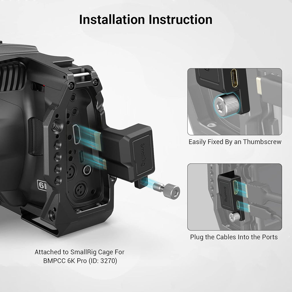HDMI & USB-C Right-Angle Adapter Z40465