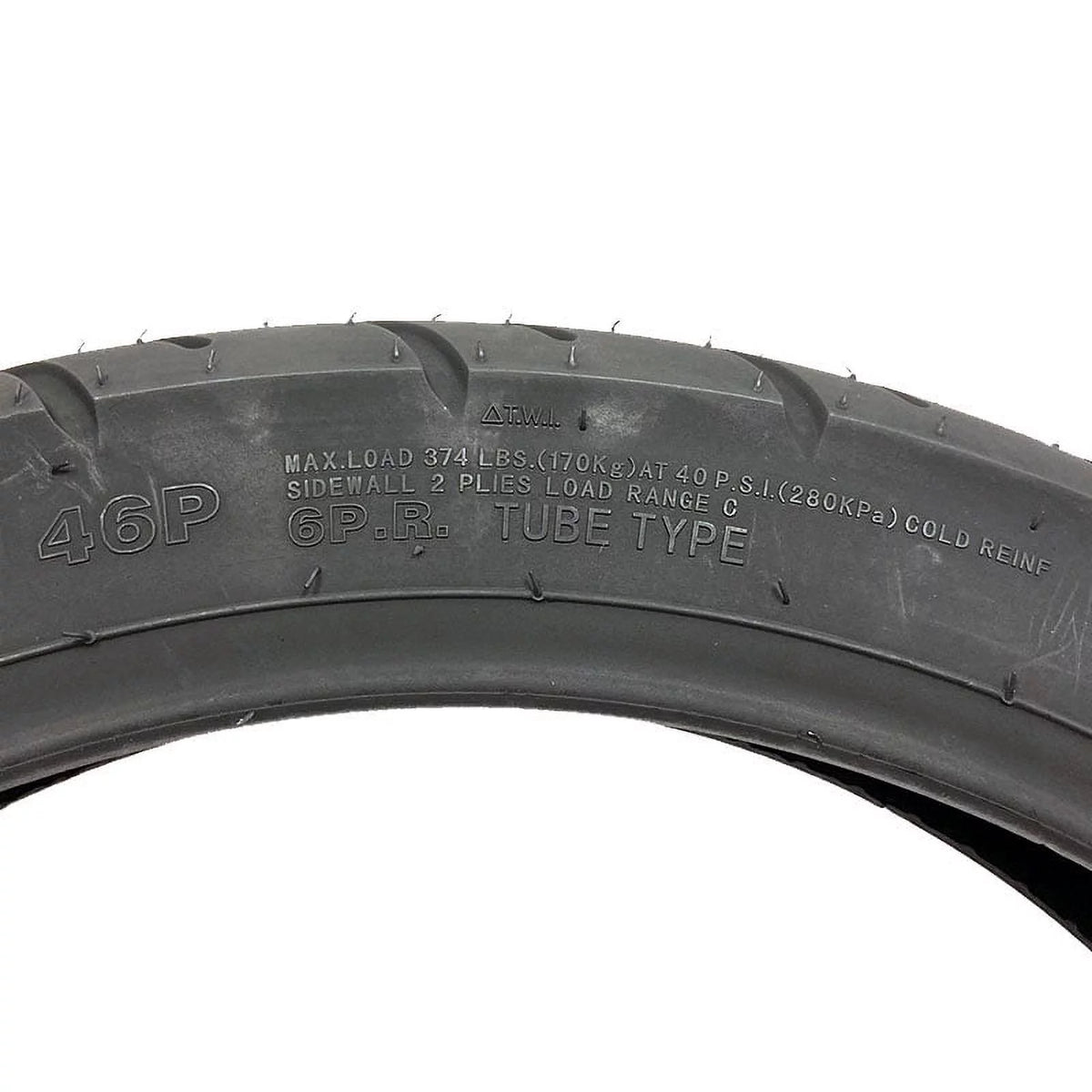 Motorcycle Tire 2.50-16 Front or Rear Street Tread S198285