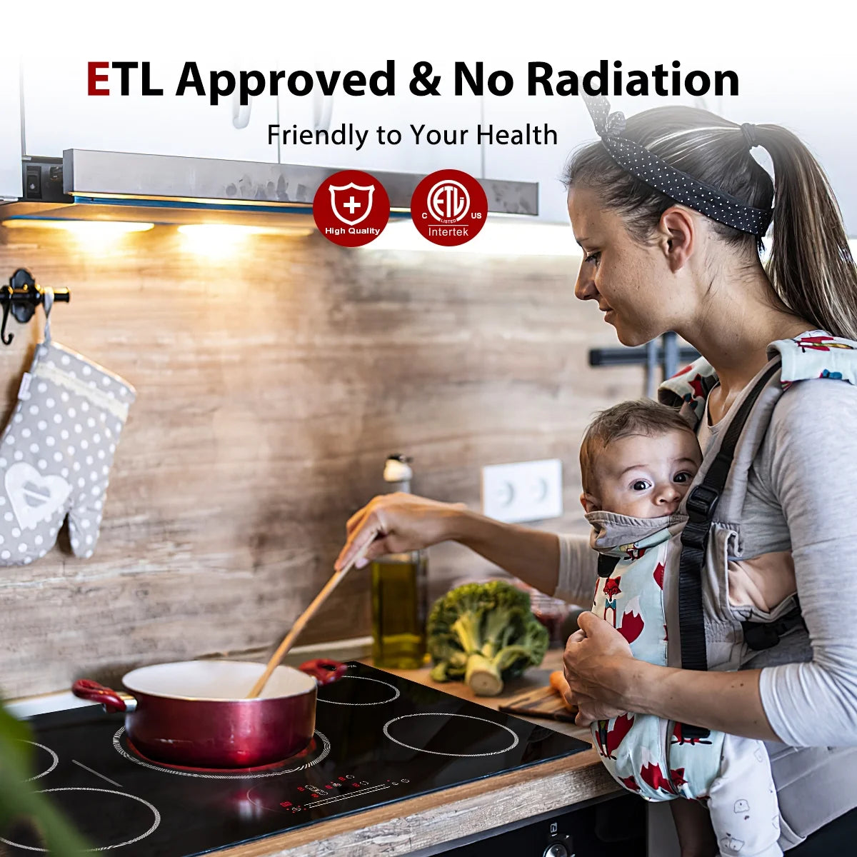 36in 5 Elements Black Radiant Electric Cooktop I45279