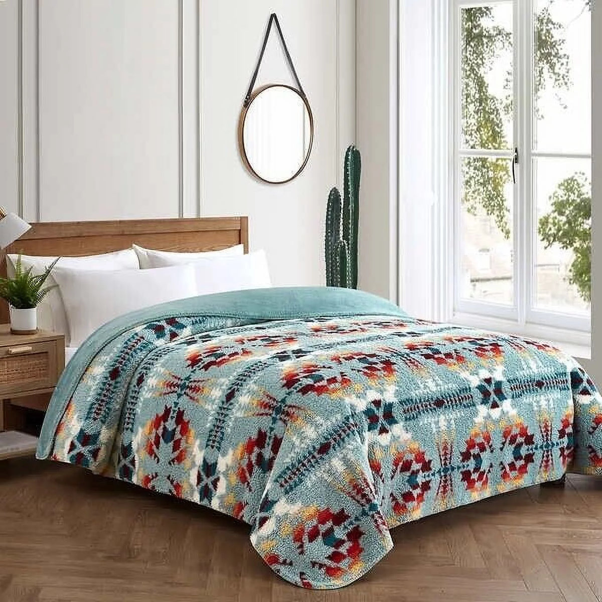 Sherpa Fleece Blanket Twin P69496