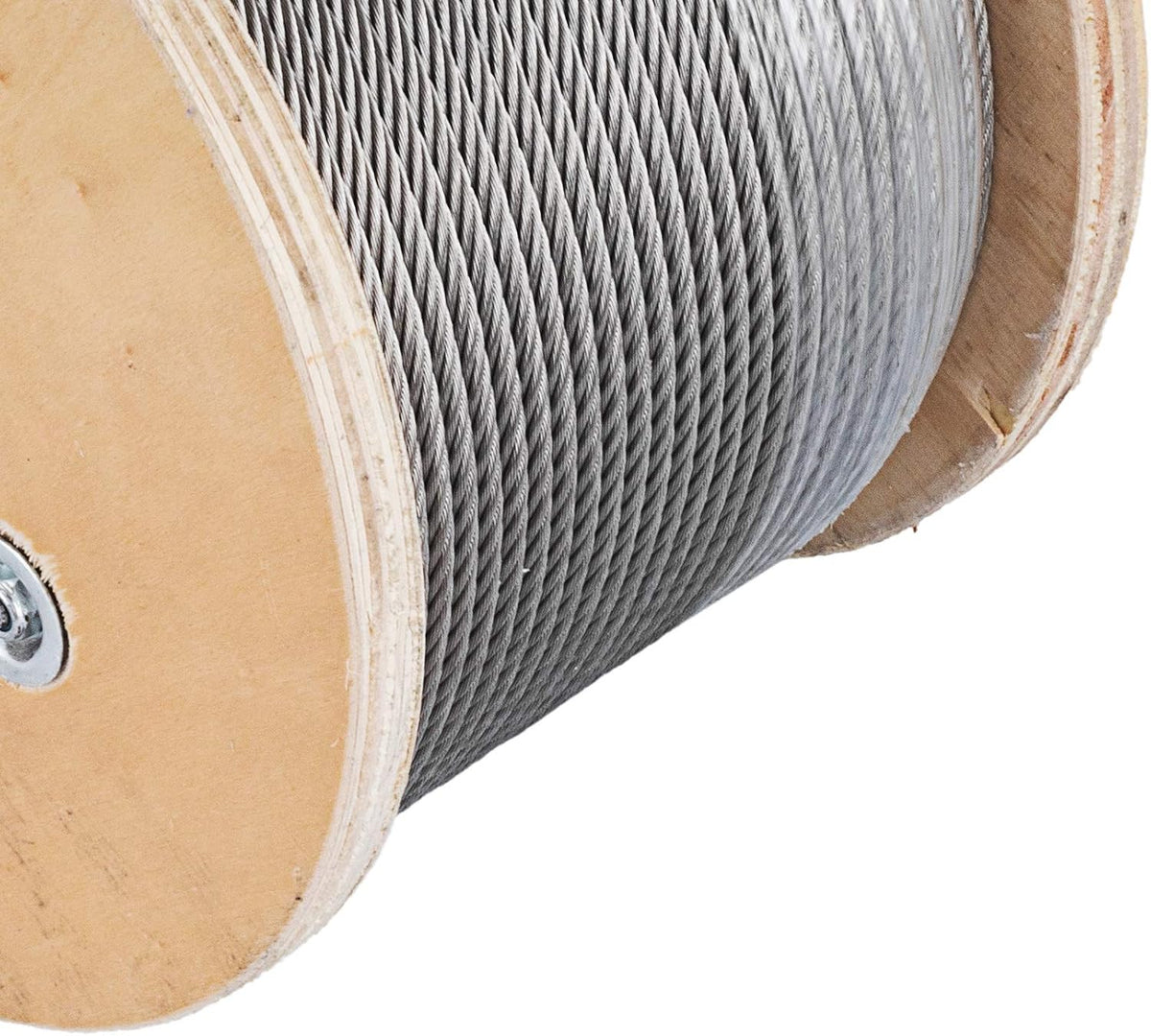 304 Stainless Steel Wire Rope 500ft 3/16 7x19 Cable L9041