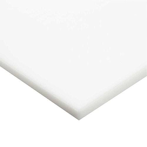 White Cast Acrylic Sheet 3/16 inch 24 x 48 Inches L114258