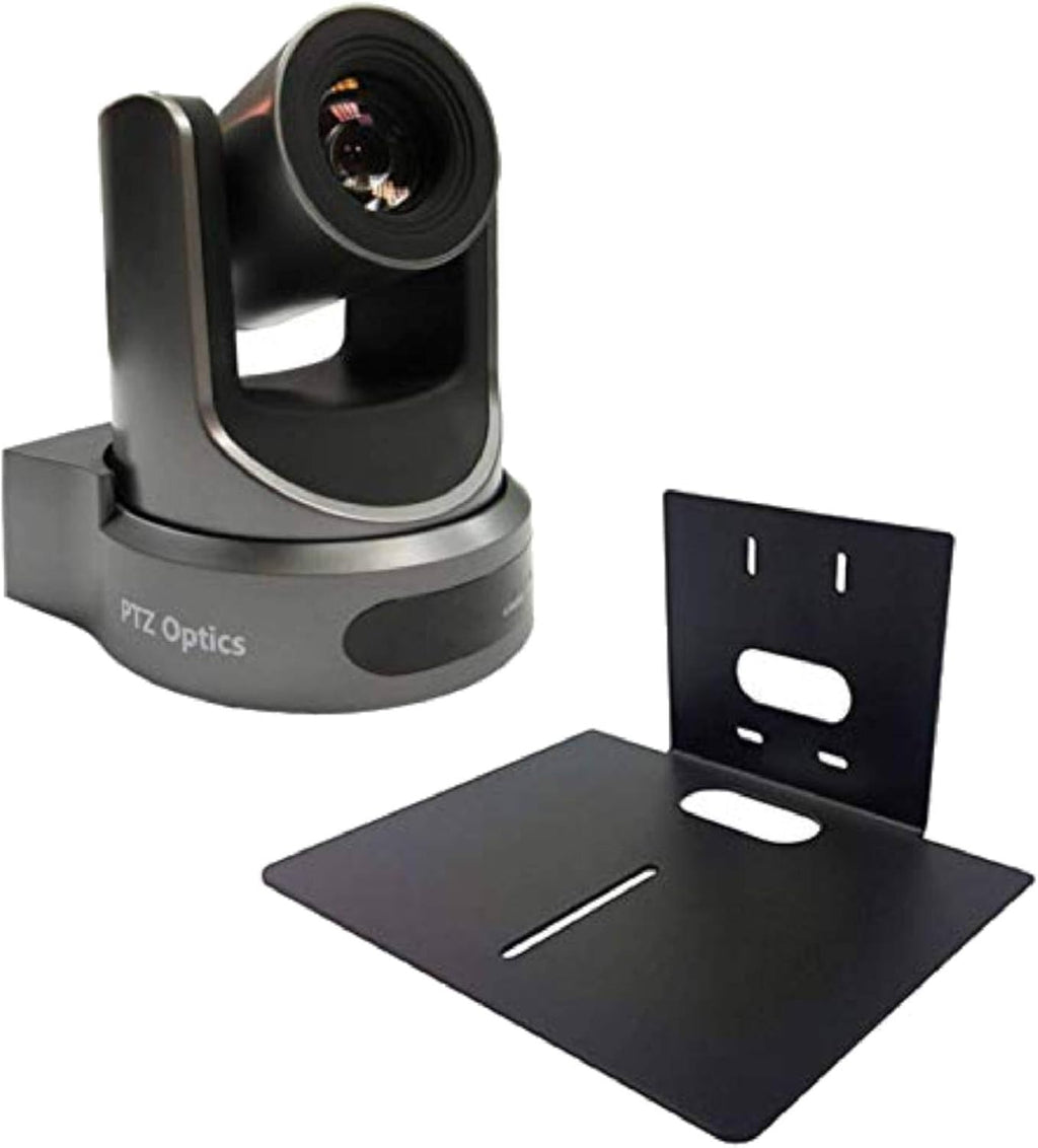 White PTZ Live Streaming Camera with Wall Mount H795