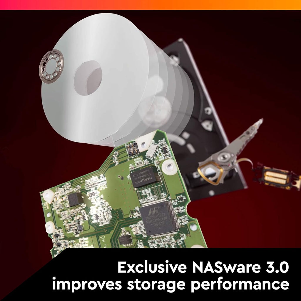 3TB NAS Internal Hard Drive HDD 5400 RPM SATA 6 Gb/s CMR 128 MB Cache 3.5 Z926