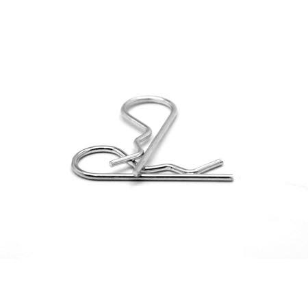 1 Hitch Pin Clip Hairpin Cotter Low Carbon Steel Zinc Plated Pk 1000 Q748