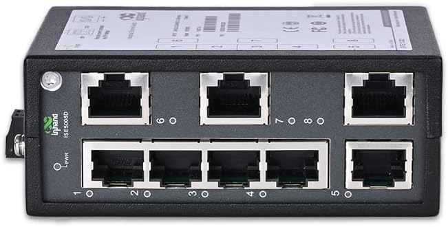 5-Port Unmanaged Industrial Gigabit Ethernet Switch, Pack of 2 B174