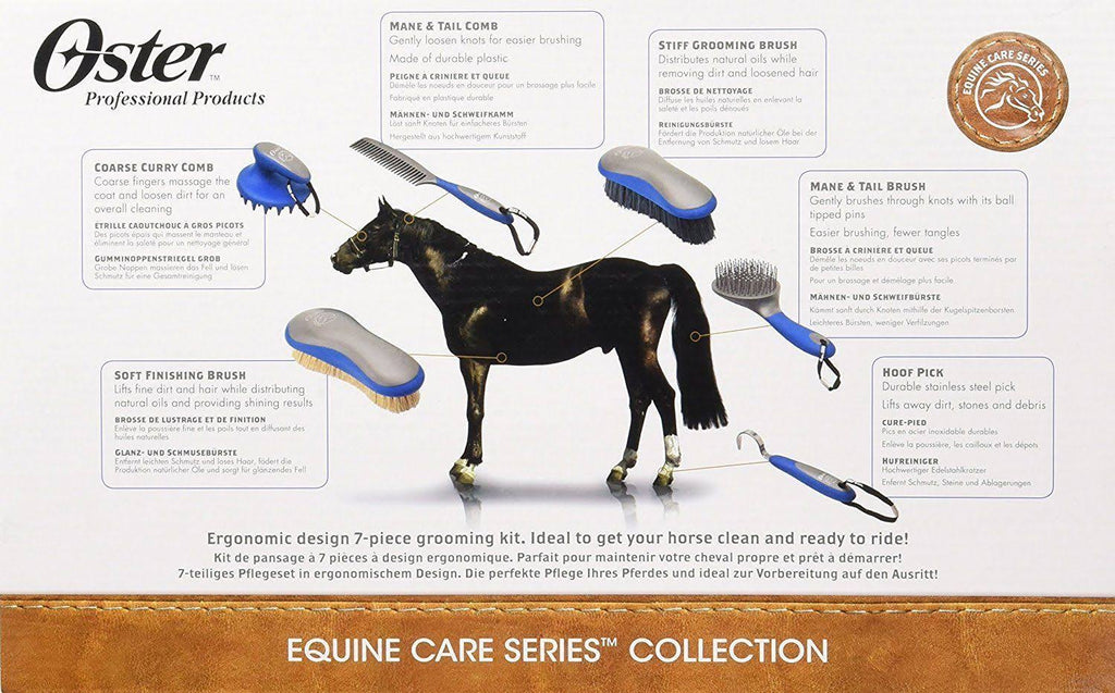 7-Piece Blue Grooming Kit K6397