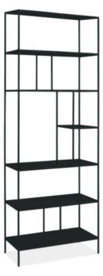 Modern Onyx Gloss Bookcase B651557