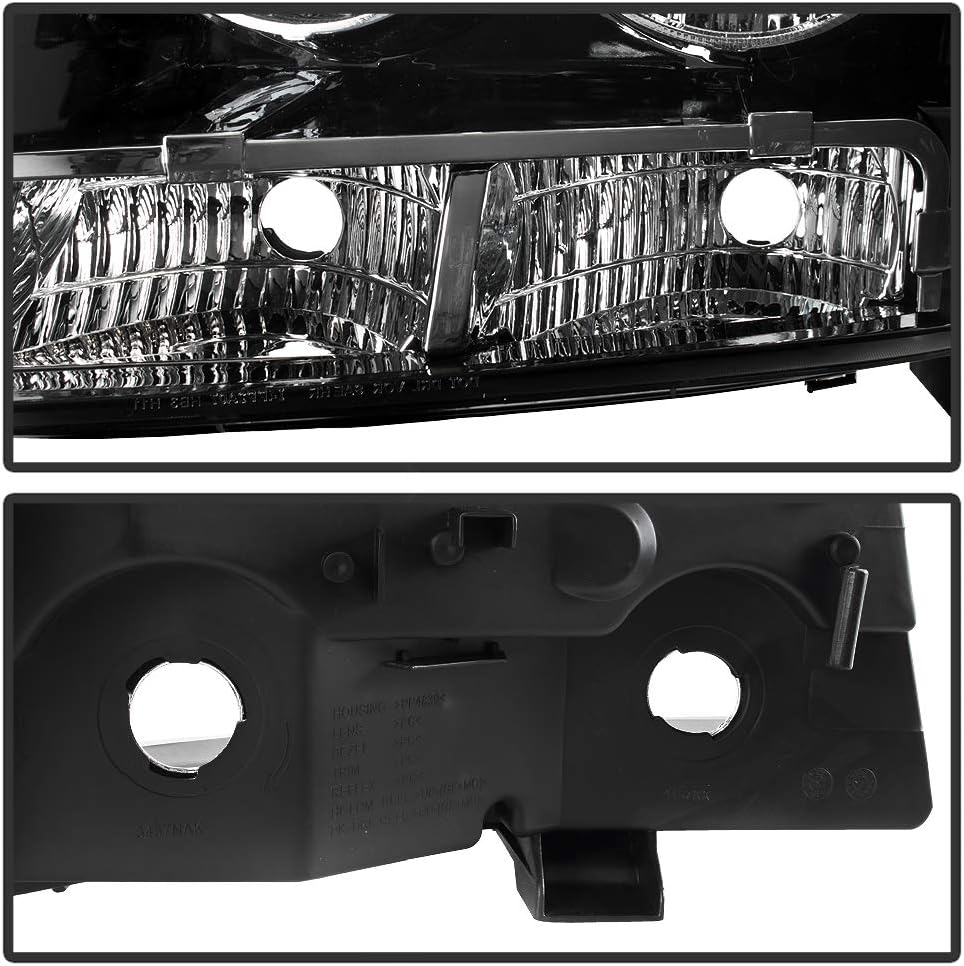 Black Headlights Driver + Passenger Side G13519