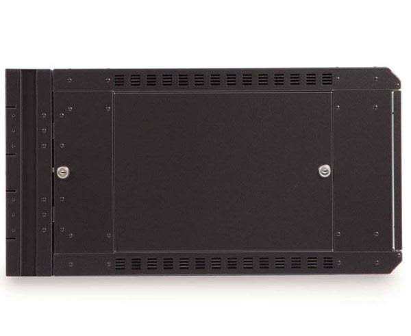 9U Swing-Out Wall Mount Cabinet with Glass Door J838285