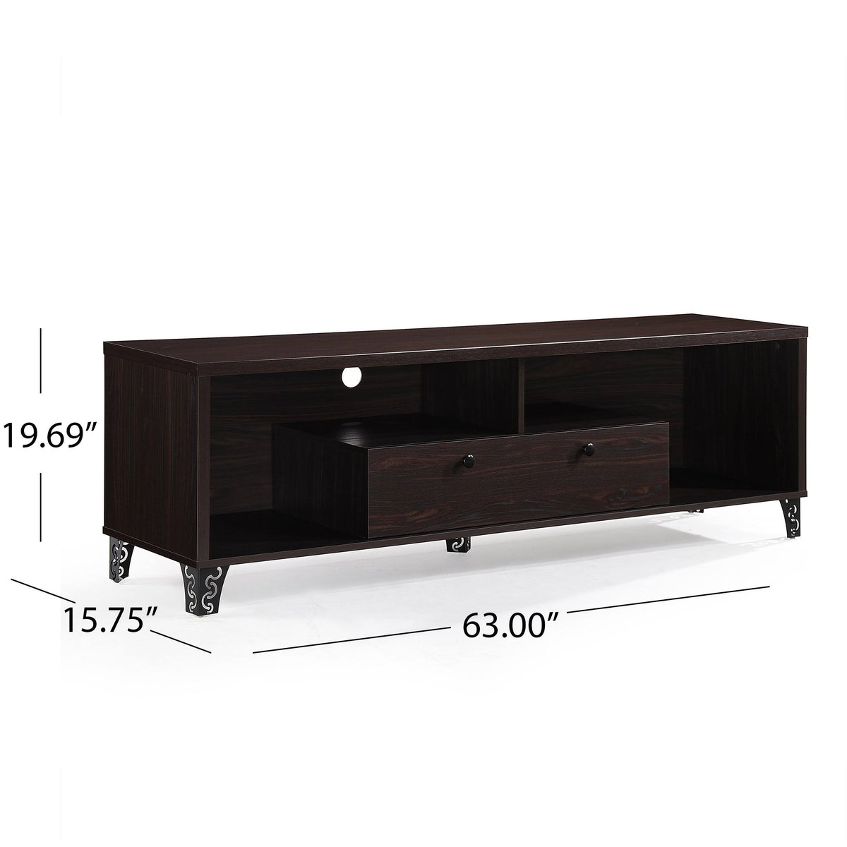 2 Piece TV Stand & Bookcase Set Q172688