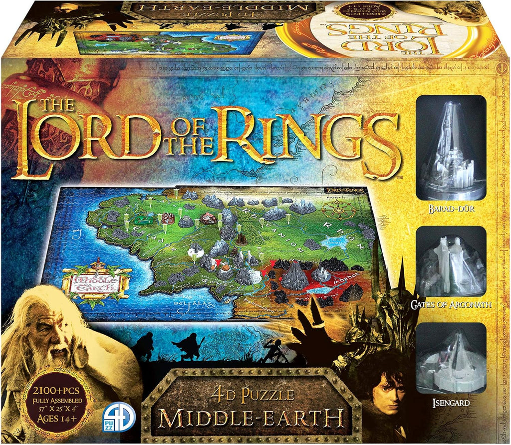Middle Earth 3D Time Puzzle 1390 Piece N96201