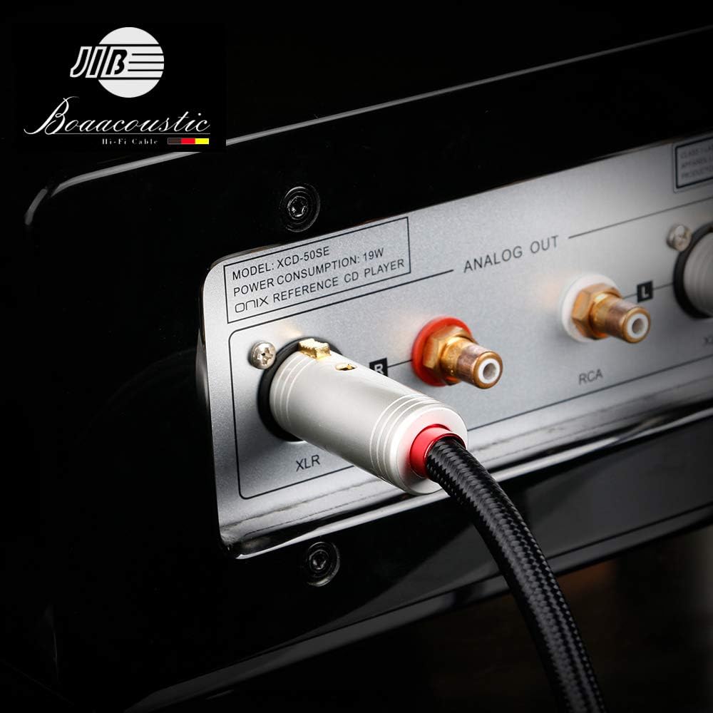 Balanced XLR Male to XLR Female Microphone Cable 5ft (2 Cable) T7304