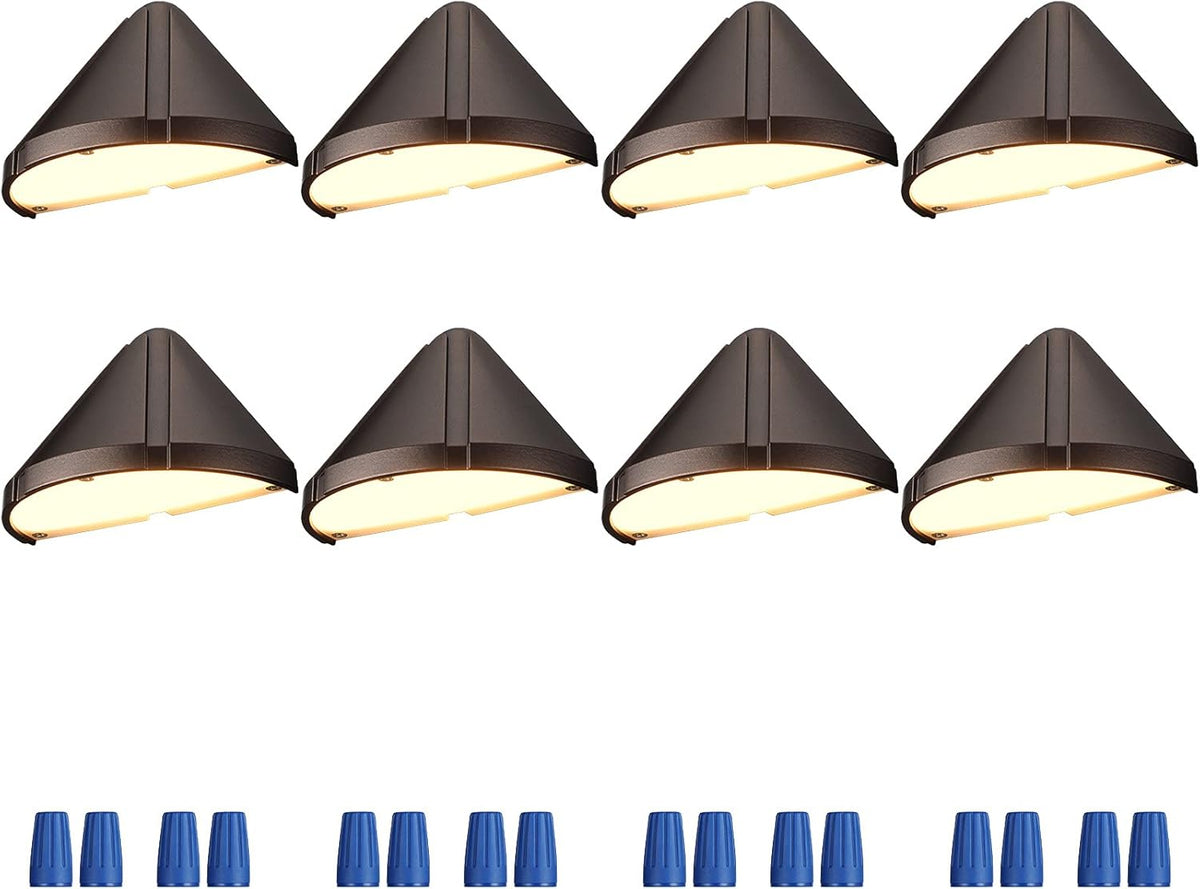 8-Pack 12V Low Voltage Deck Lights T498