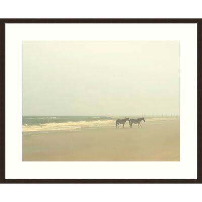 Black Framed Photograph Print on Paper Q146