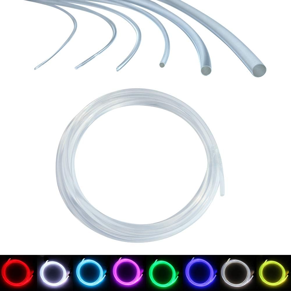 PMMA Plastic Side Glow Fiber Optic Cable W764402