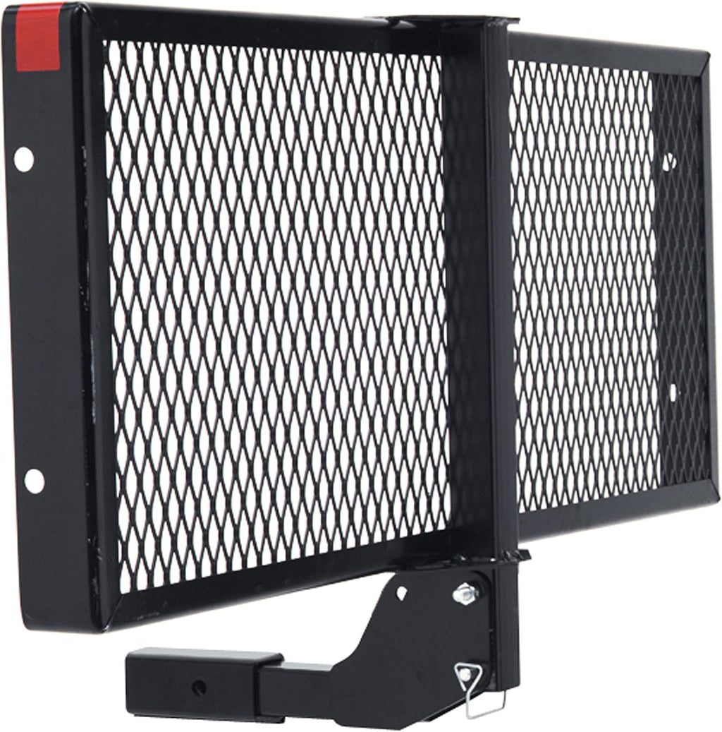 Black Hitch Mounted Folding Cargo Carrier V554751