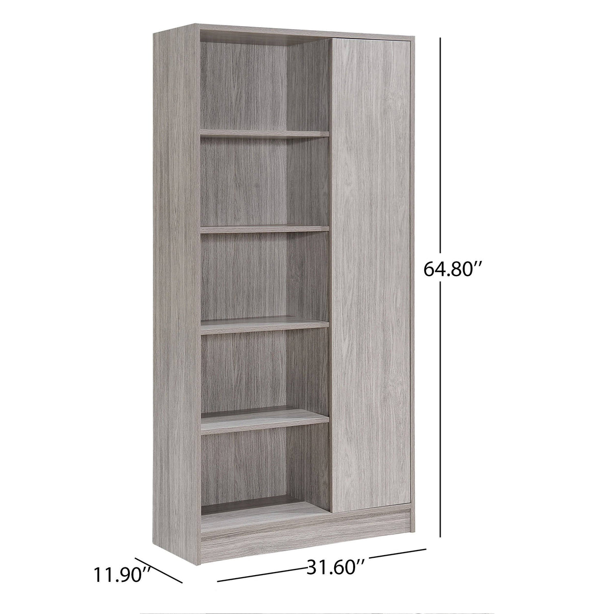 2 Piece TV Stand & Bookcase Set Q172688